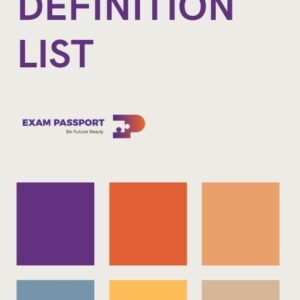 A2 Economics Definition List