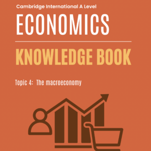 Topic 4 CIE A-Level Economics Knowledge Book