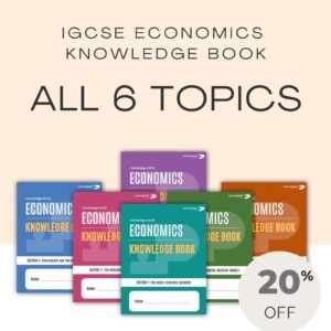 IGCSE Economics Knowledge Book — Full Syllabus Bundle